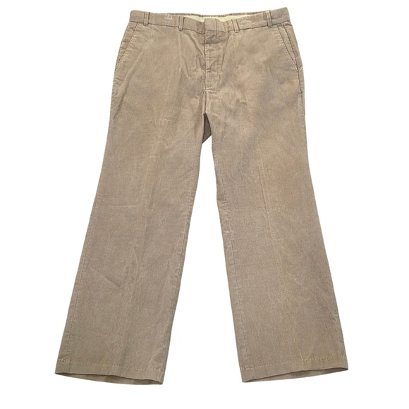 Levi's Menswear Other - VTG 80's Levi's Menswear Wide Leg Corduroy Pants Trousers Tan‎ Mens 37x29